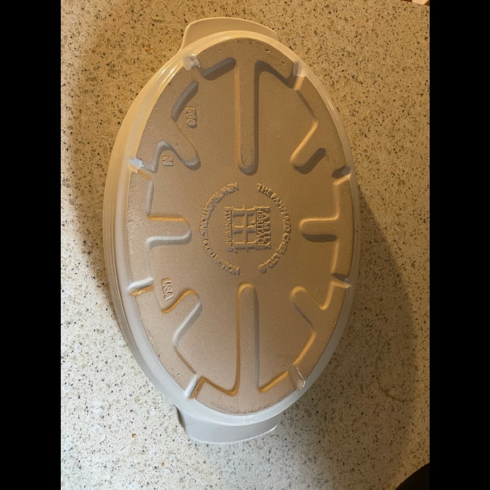 COPY - Pampered Chef Stoneware Large Oval Bakeware